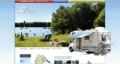 Desktop Screenshot of campingplatz-flakensee.de